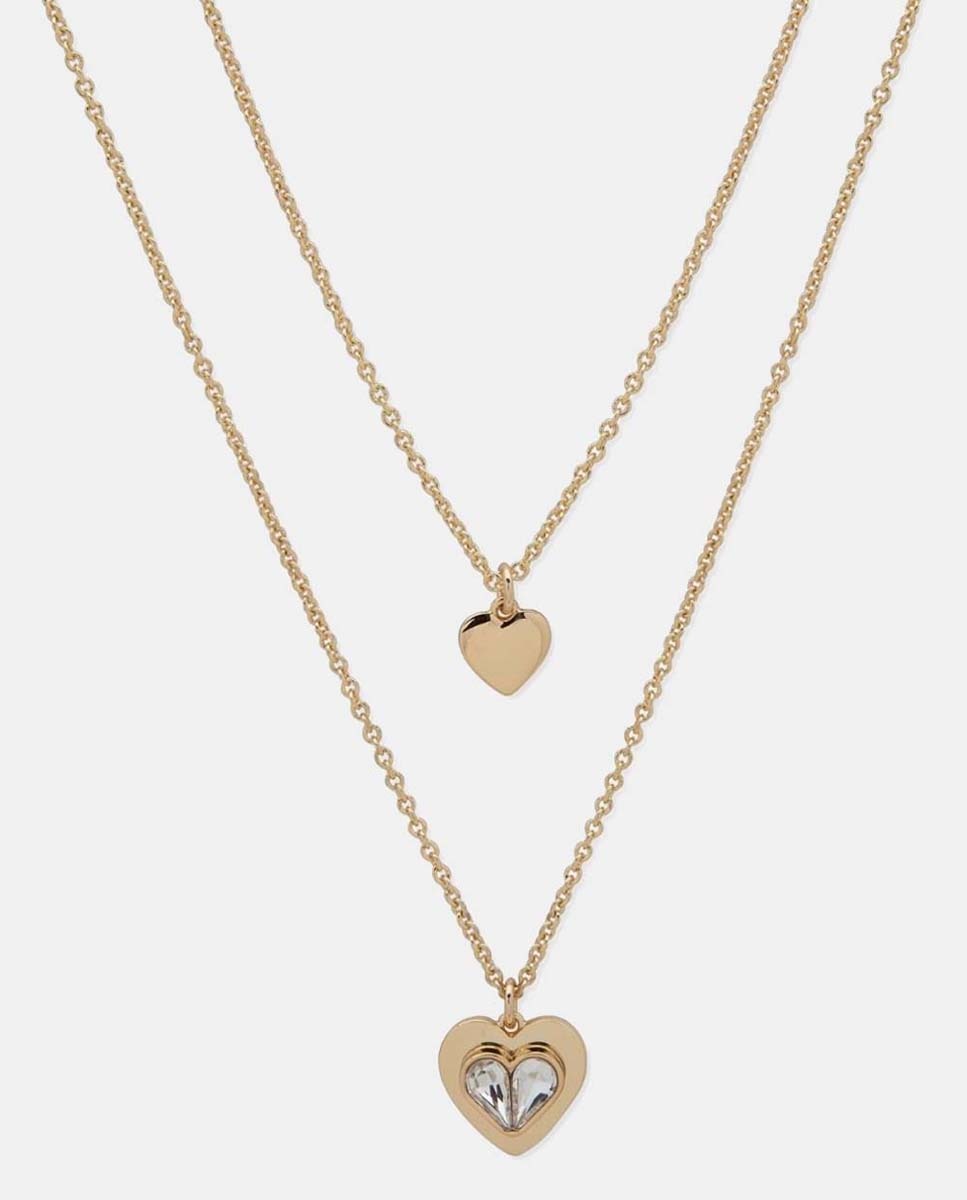 Imagen 0 de Collar Core dorado con cristal Blanco