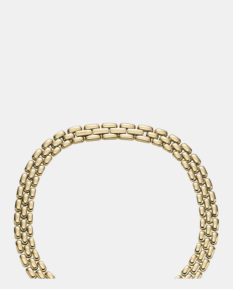 Colar Arden Watch Links de Aço - Dourado Ouro-3