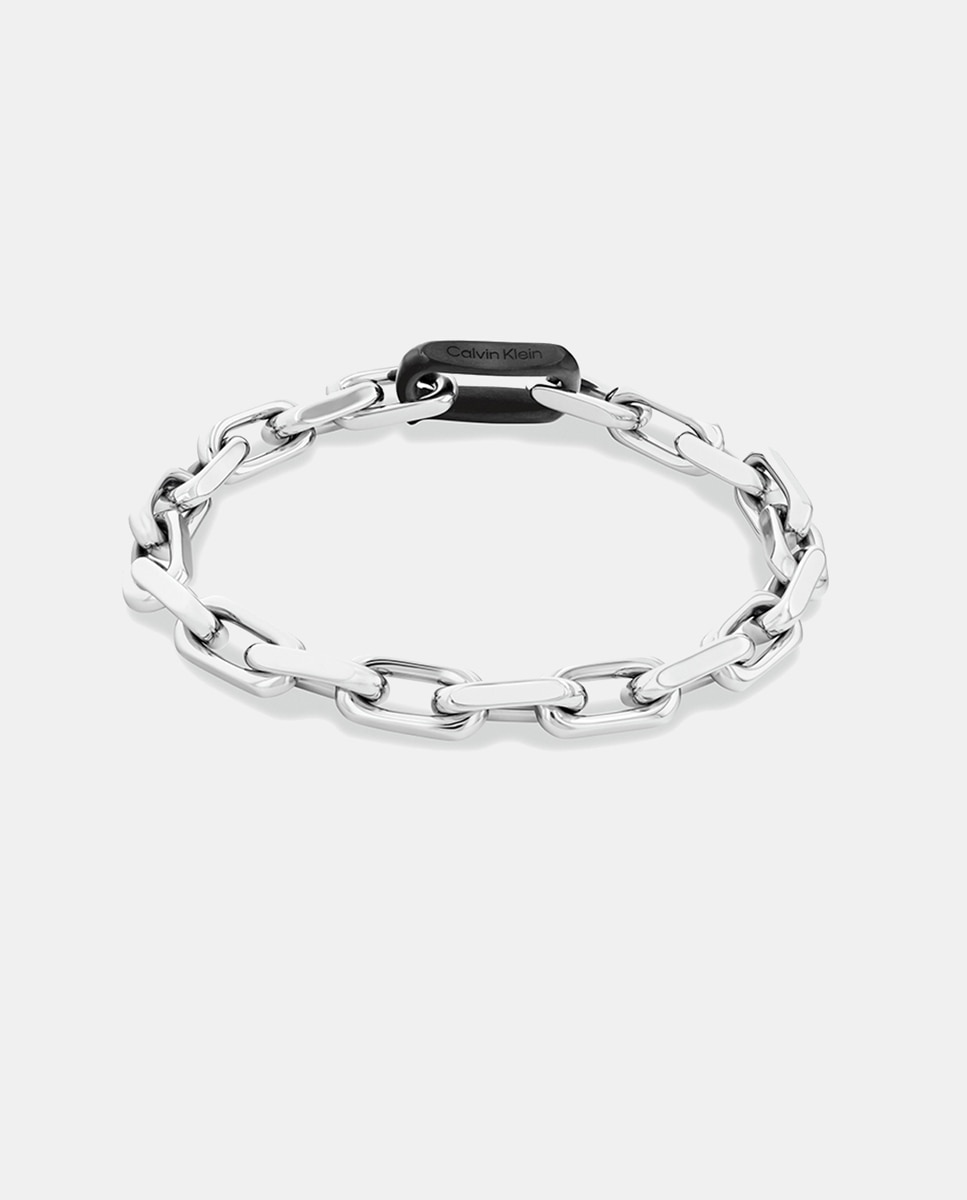 Calvin Klein - Collar Ck Aspire de acero negro.