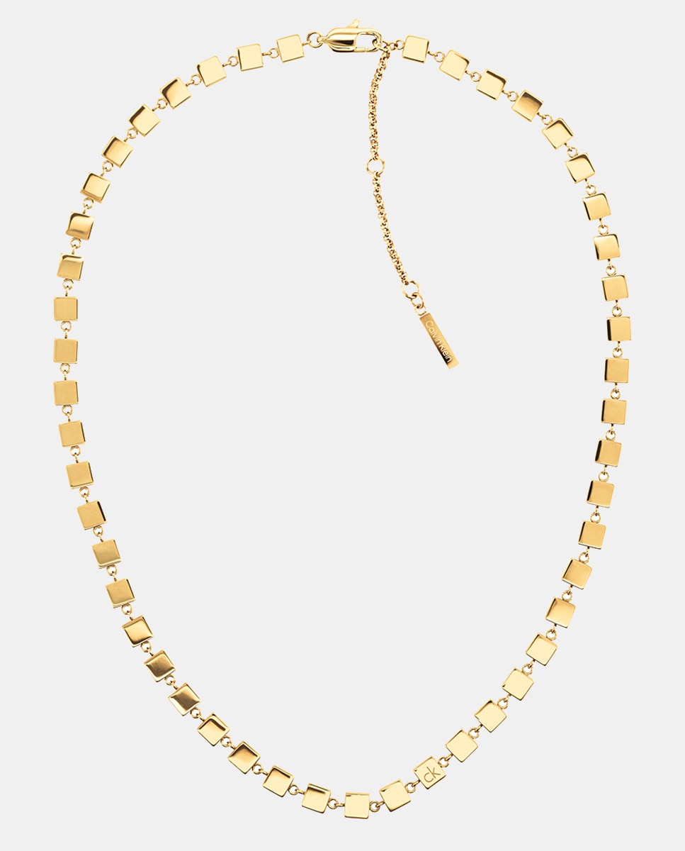 Collar Geometric de acero dorado Dorado Calvin Klein Dorado-1
