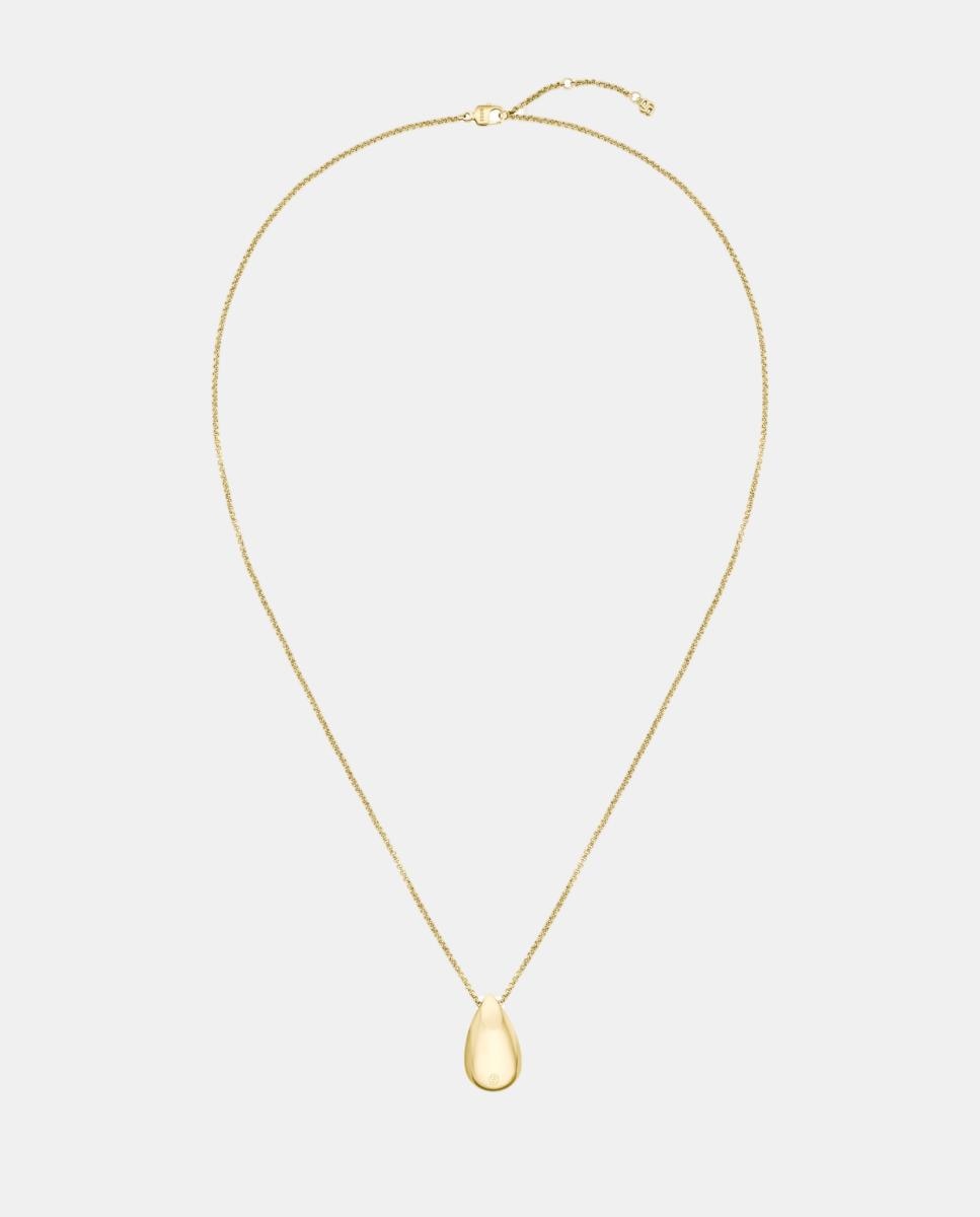 Imagen 0 de Collar Selena Statement de acero dorado Dorado