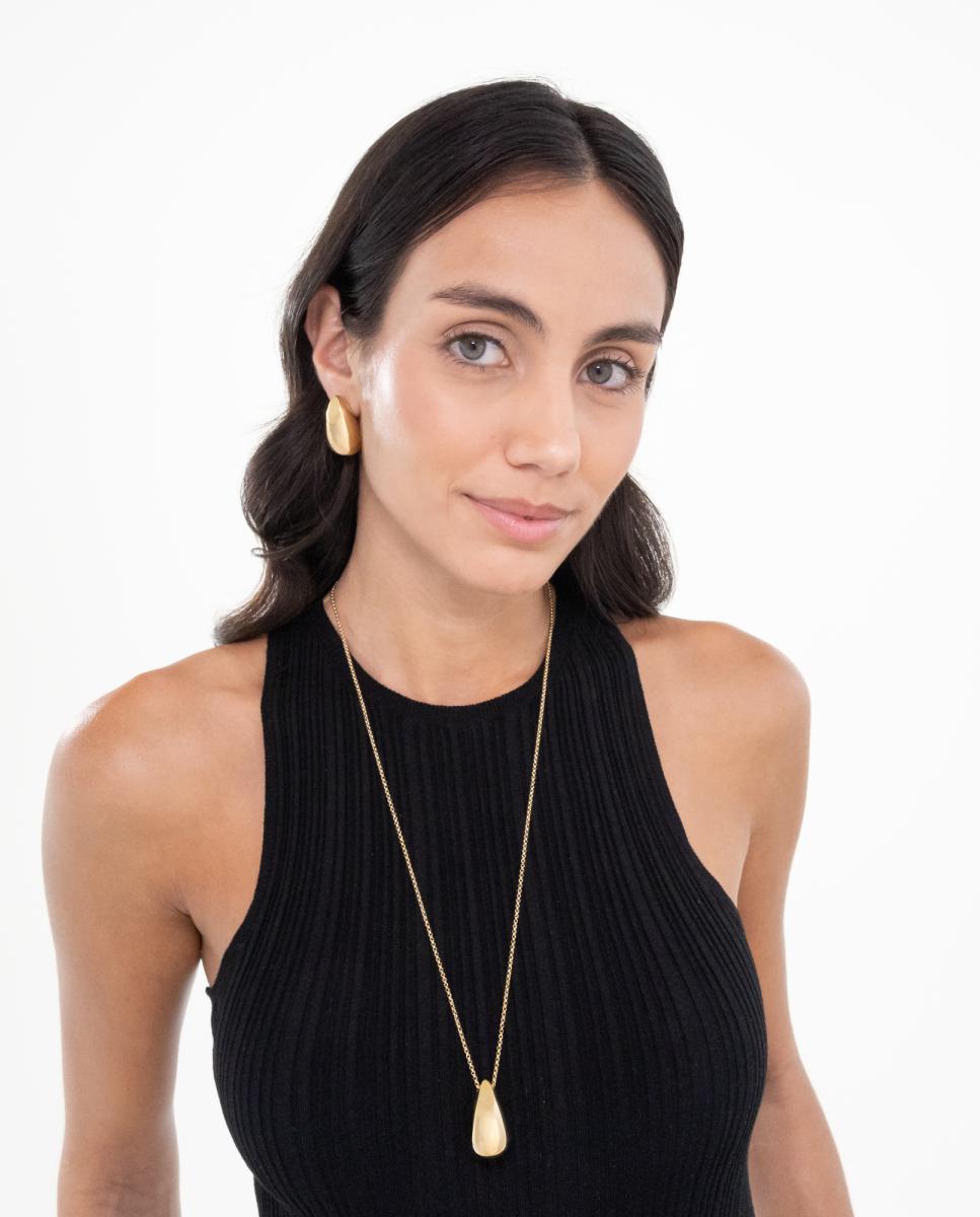 Collar Selena Statement de acero - Boss - Dorado Dorado-5