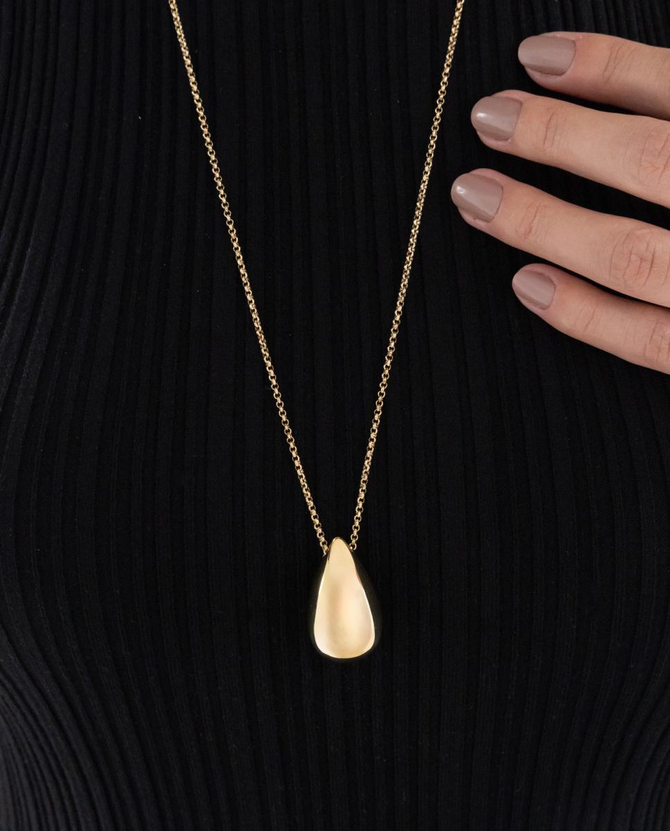 Collar Selena Statement de acero - Boss - Dorado Dorado-6