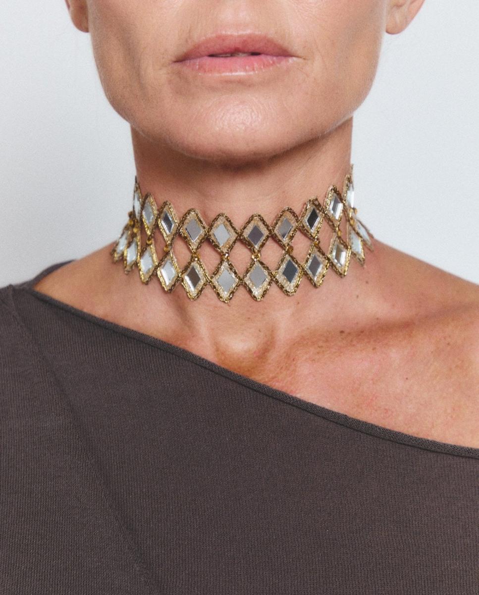 Choker rayo oro - SACH Atelier - Dorado Dorado-7