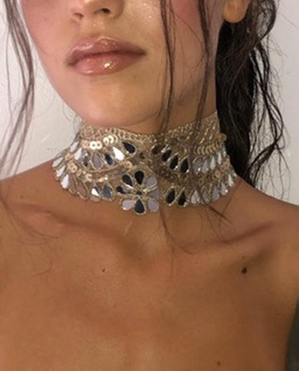 Imagen 6 de Choker tormenta - SACH Atelier - Dorado Dorado
