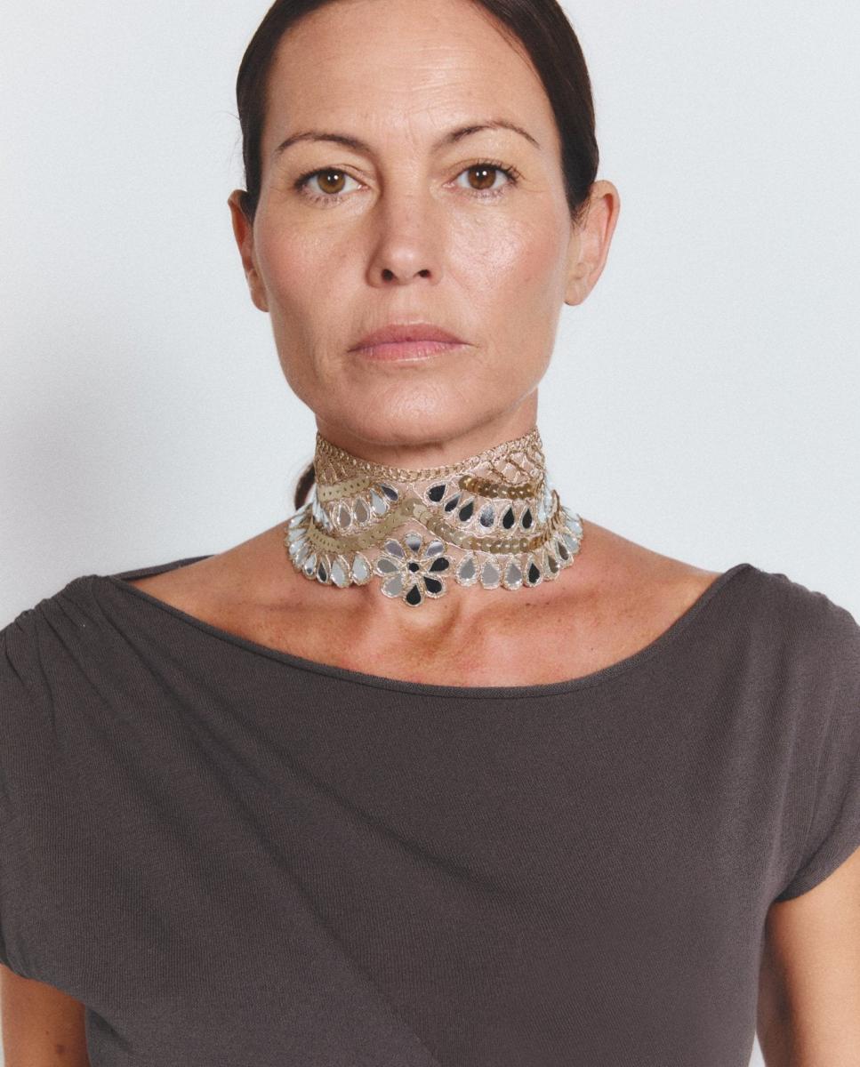 Imagen 7 de Choker tormenta - SACH Atelier - Dorado Dorado