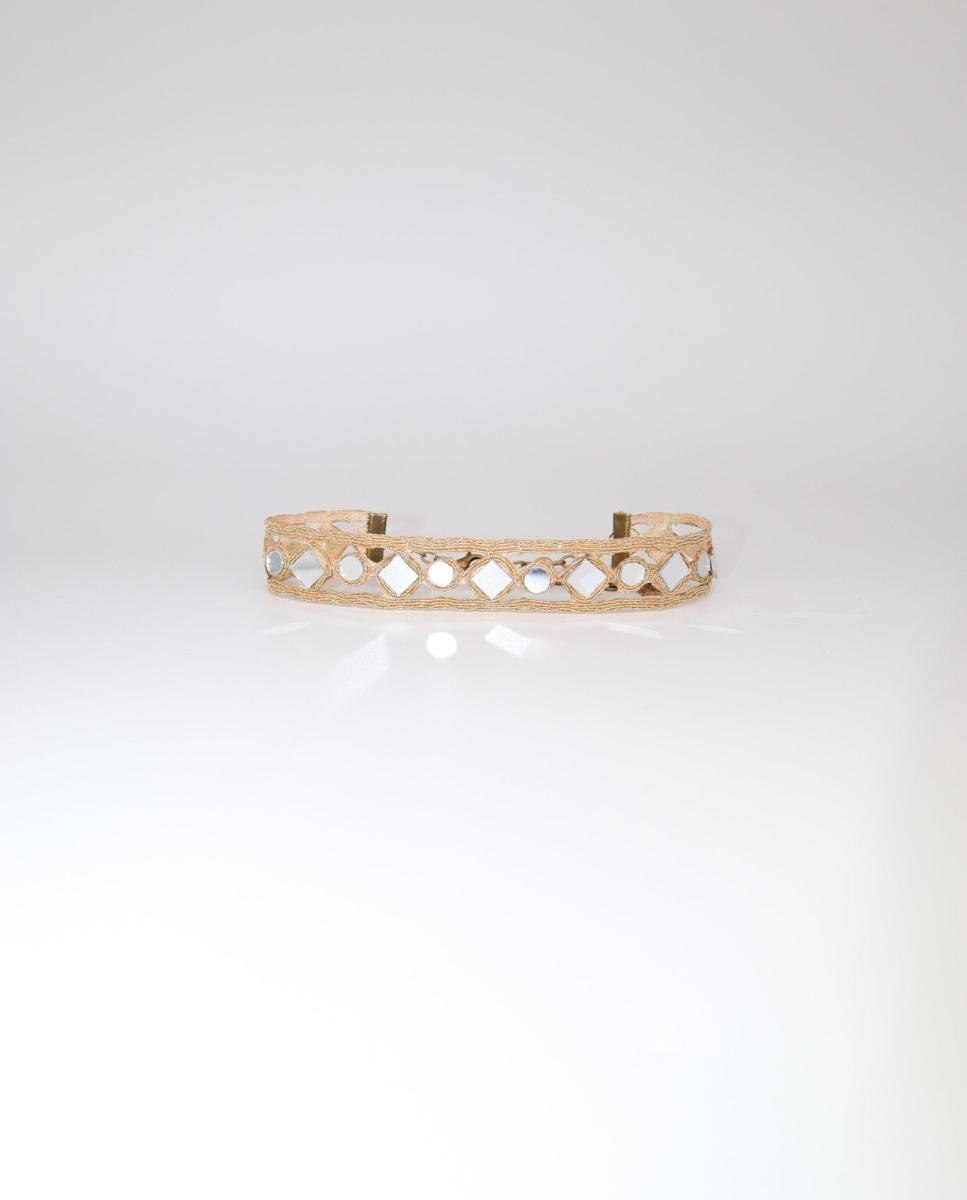 Imagen 0 de Choker lirio oro Dorado