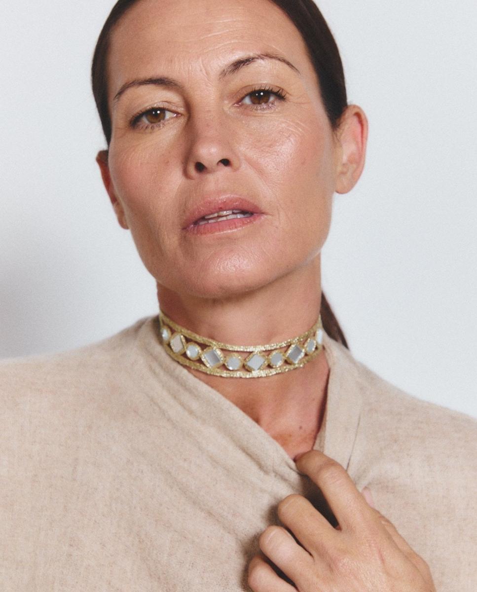 Choker lirio oro - SACH Atelier - Dorado Dorado-3