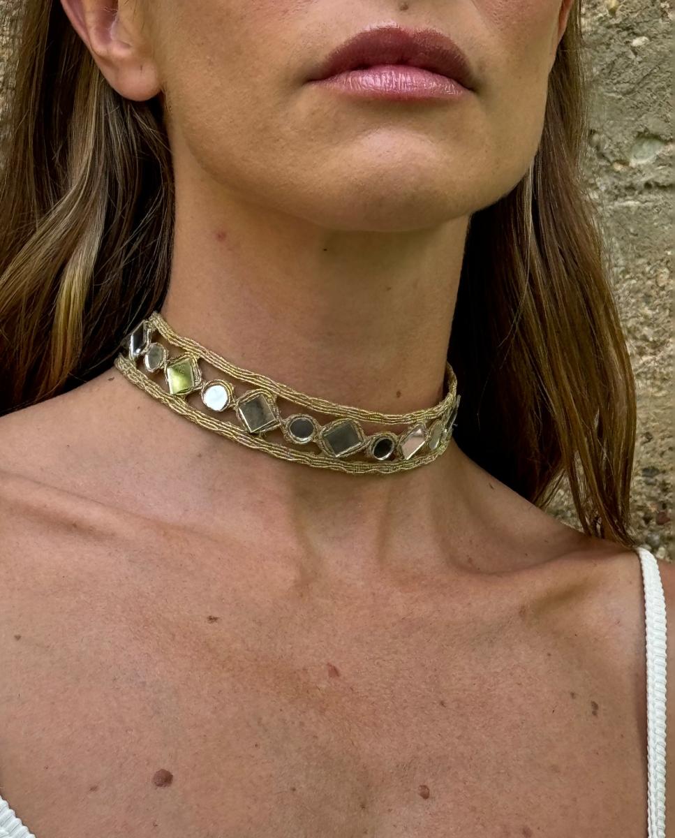 Choker lirio oro - SACH Atelier - Dorado Dorado-5