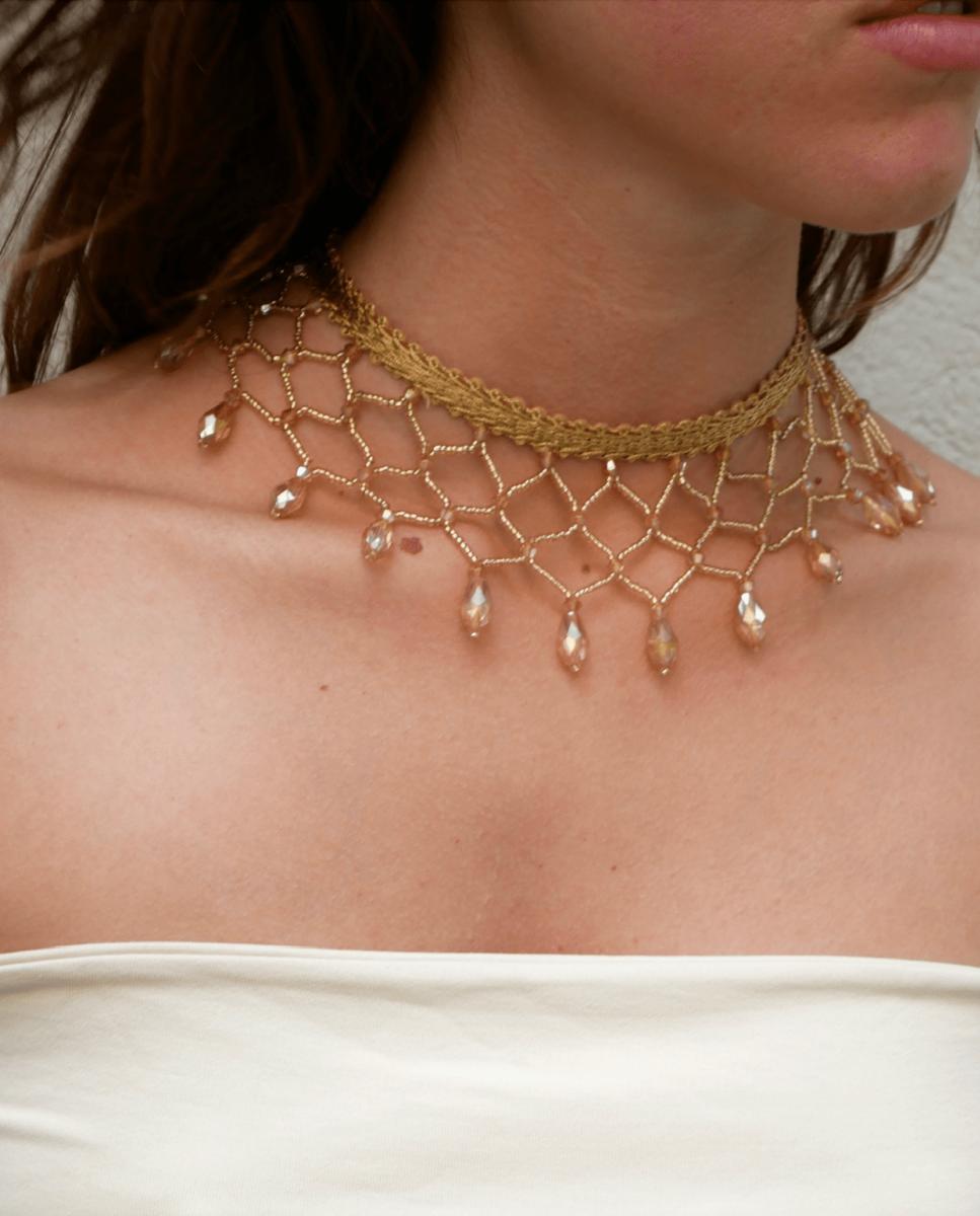 Collar sol y sombra - SACH Atelier - Dorado Dorado-3