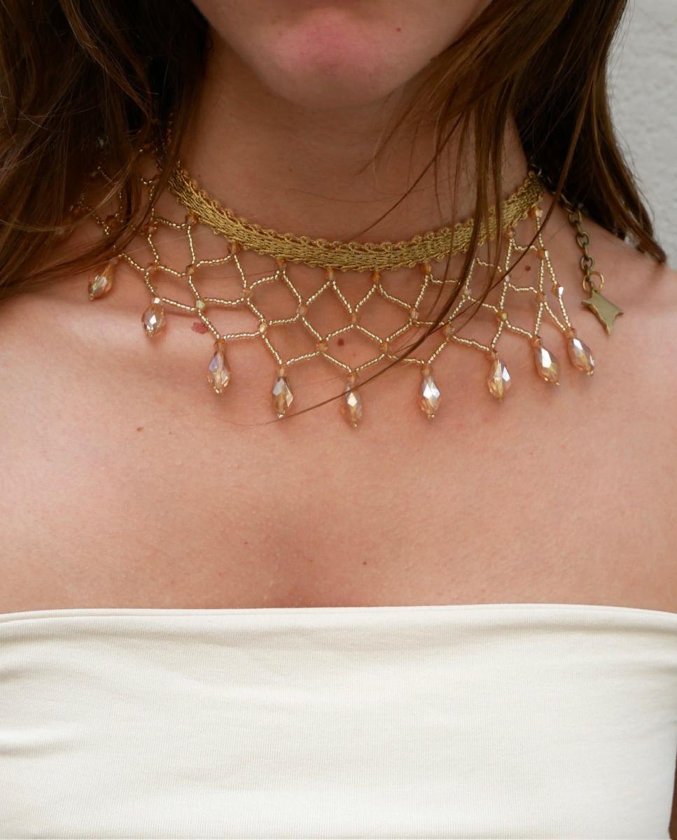 Collar sol y sombra - SACH Atelier - Dorado Dorado-5