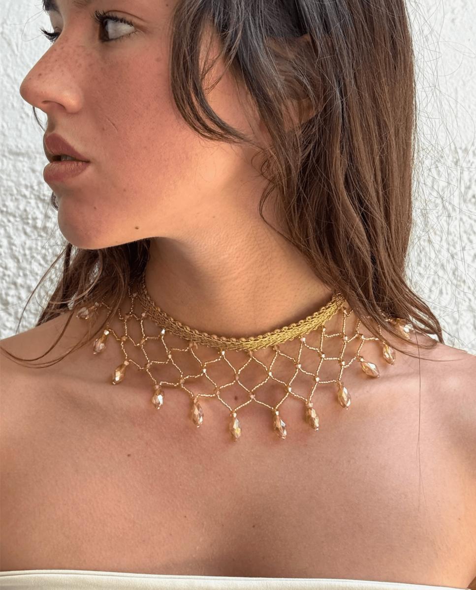 Collar sol y sombra - SACH Atelier - Dorado Dorado-7