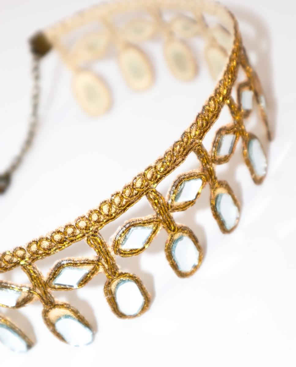 Choker trueno - SACH Atelier - Dorado Dorado-3