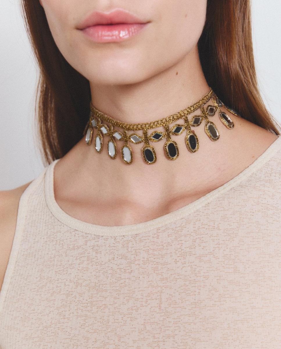 Choker trueno - SACH Atelier - Dorado Dorado-5