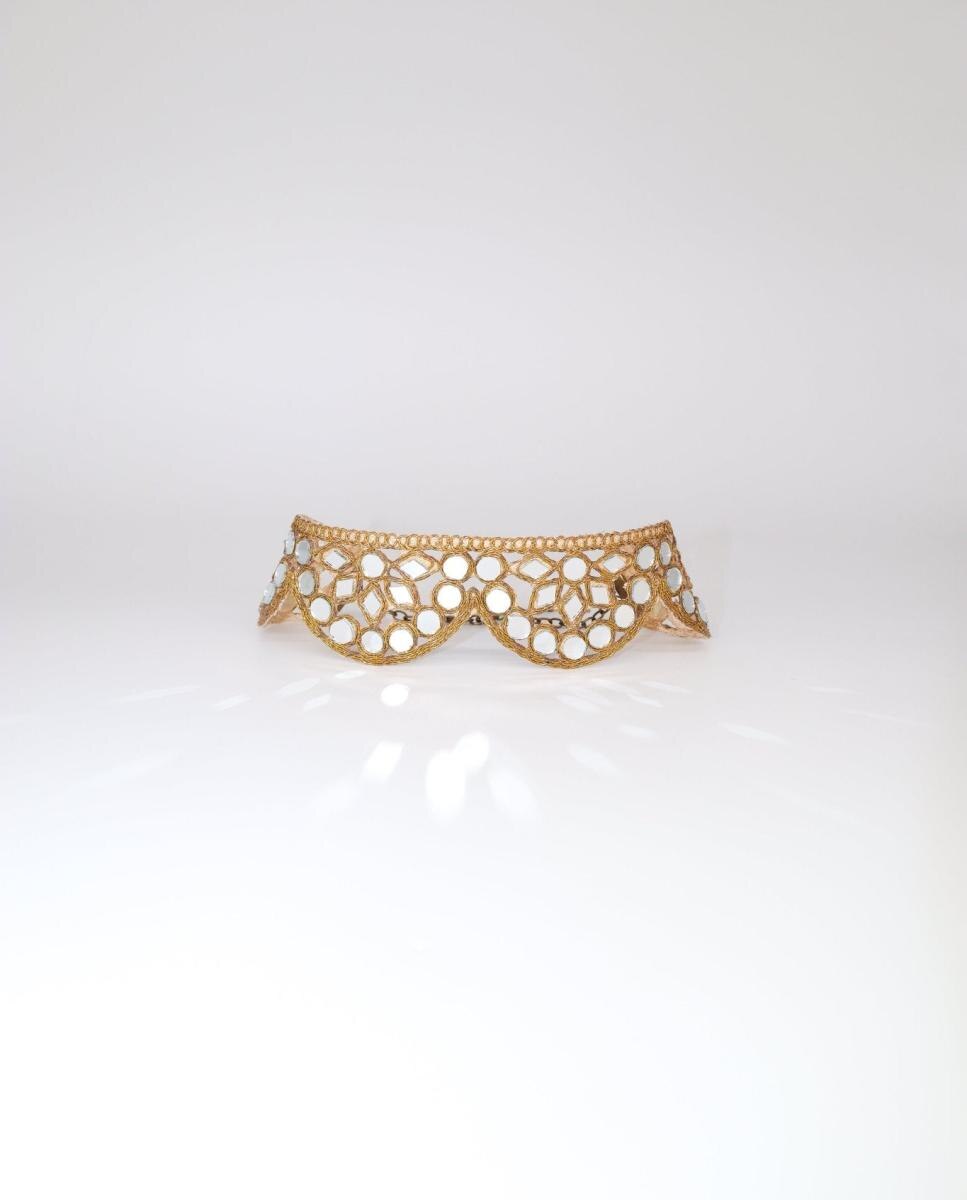 Imagen 0 de Choker olas oro Dorado