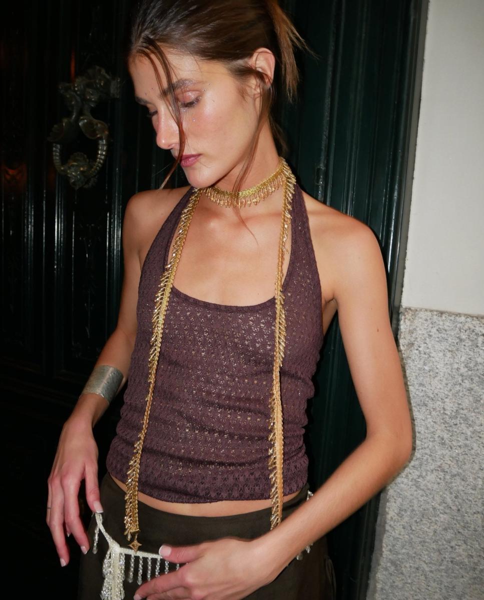 Imagen 3 de Collar alma - SACH Atelier - Dorado Dorado