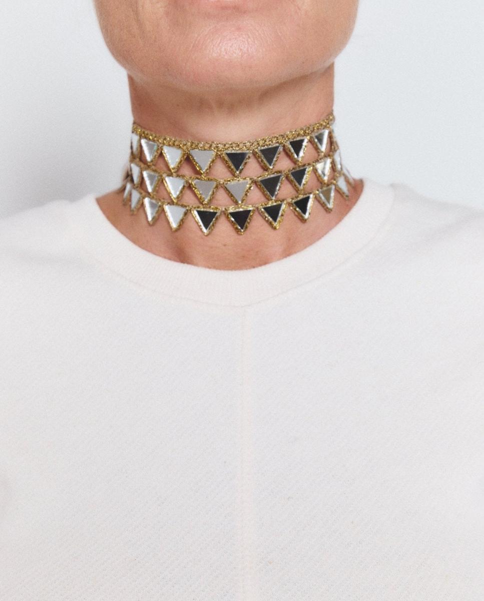 Choker escama oro - SACH Atelier - Dorado Dorado-3