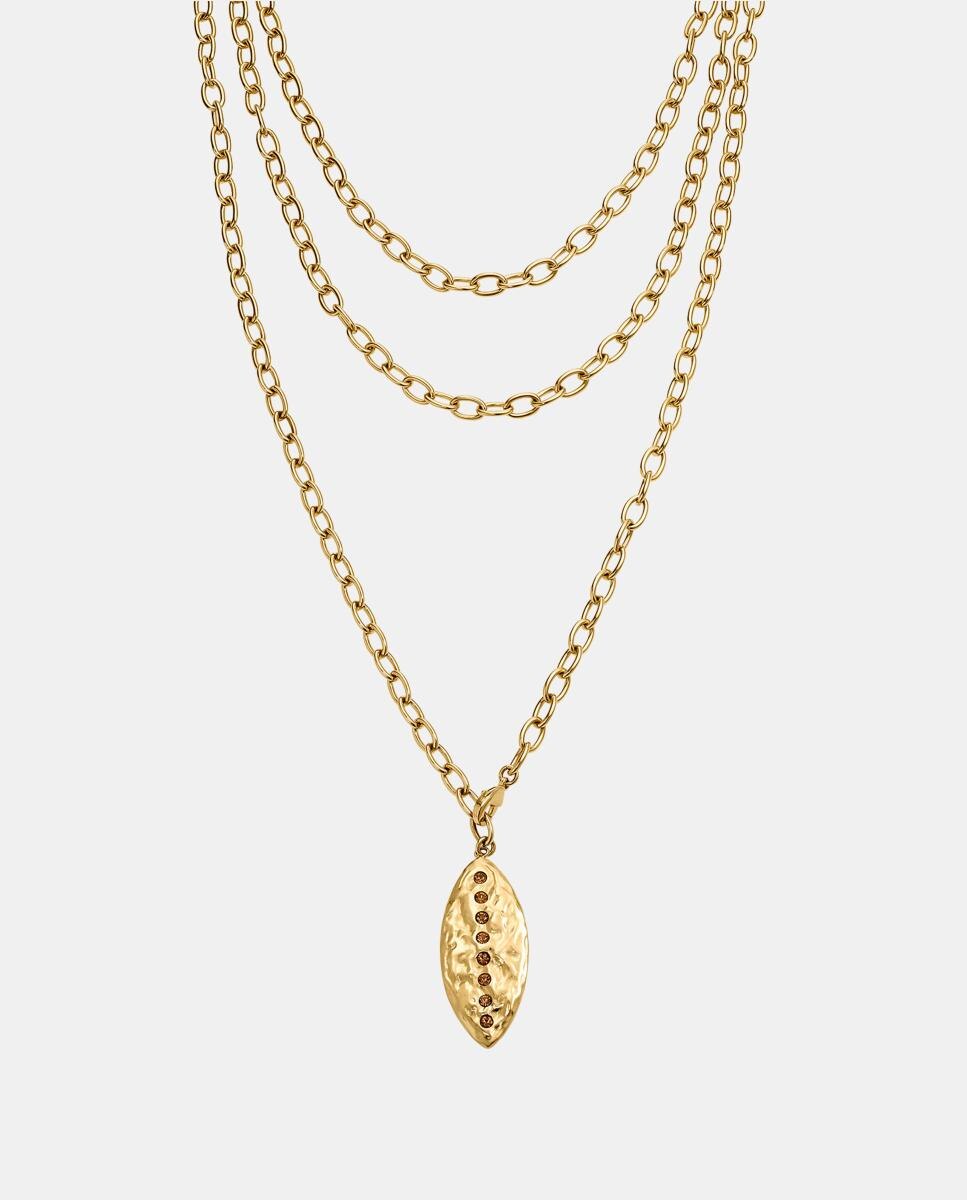 Imagen 0 de Collar Mesopotamia dorado y cristal checo Dorado