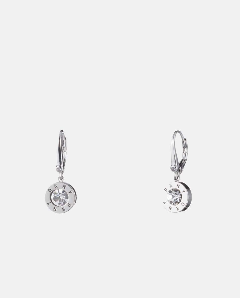 Imagen 0 de Pendientes Core con cristal Blanco