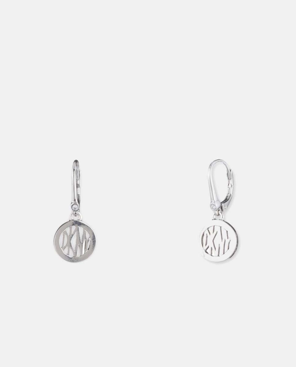 Imagen 0 de Pendientes Core con circonita Blanco