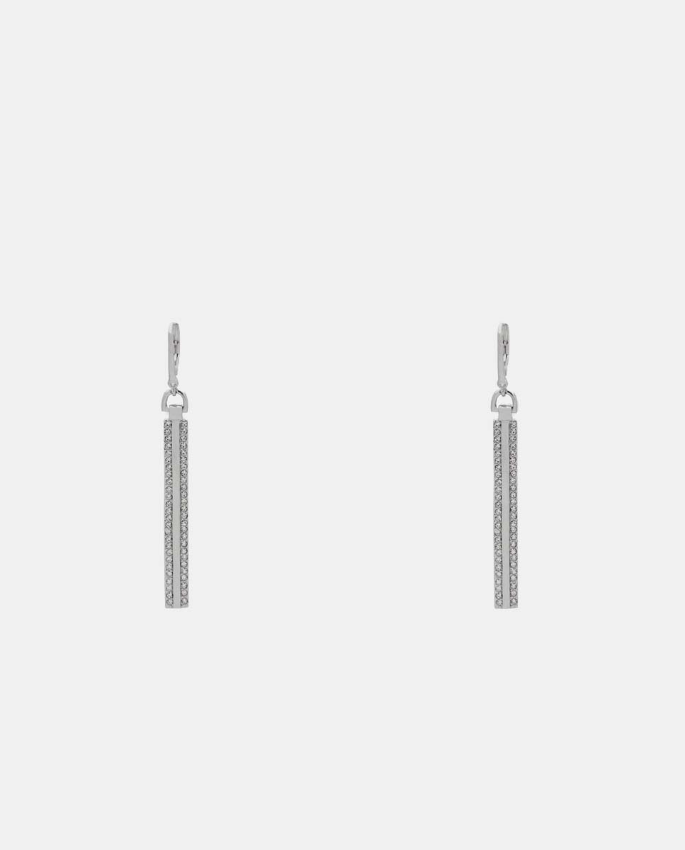 Imagen 0 de Pendientes Core pavé cristal Blanco