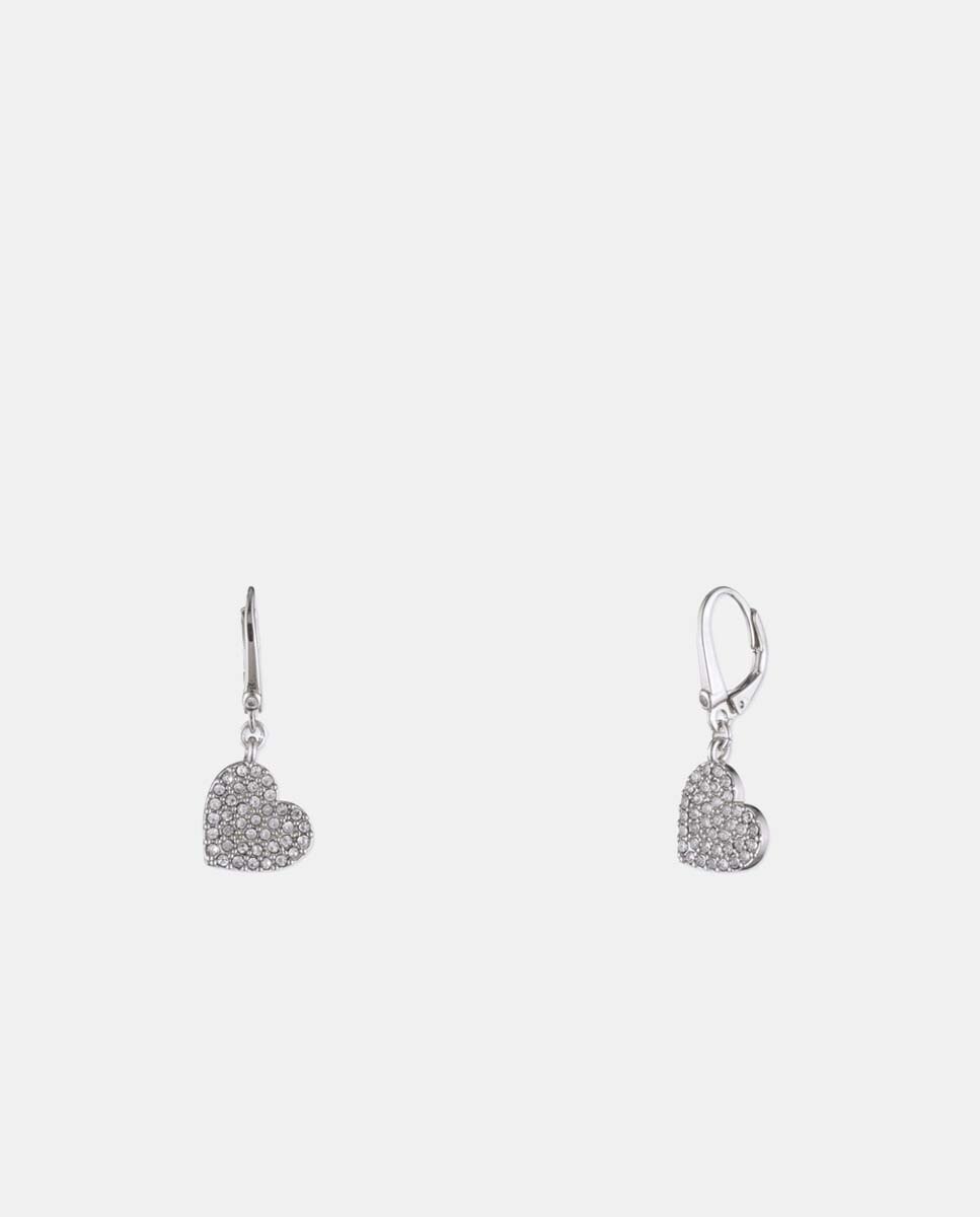 Imagen 0 de Pendientes Core plateados Blanco