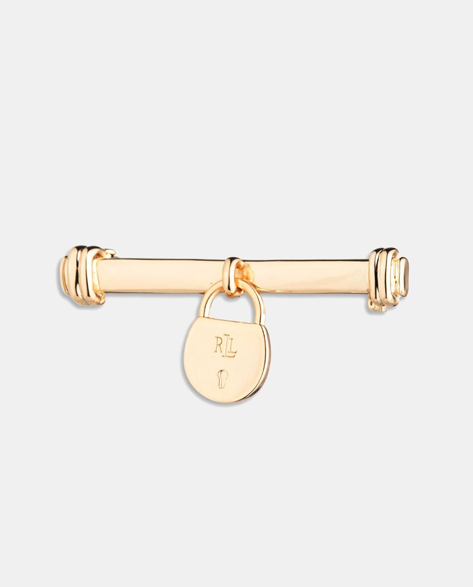 Imagen 0 de Broche Candado dorado Oro