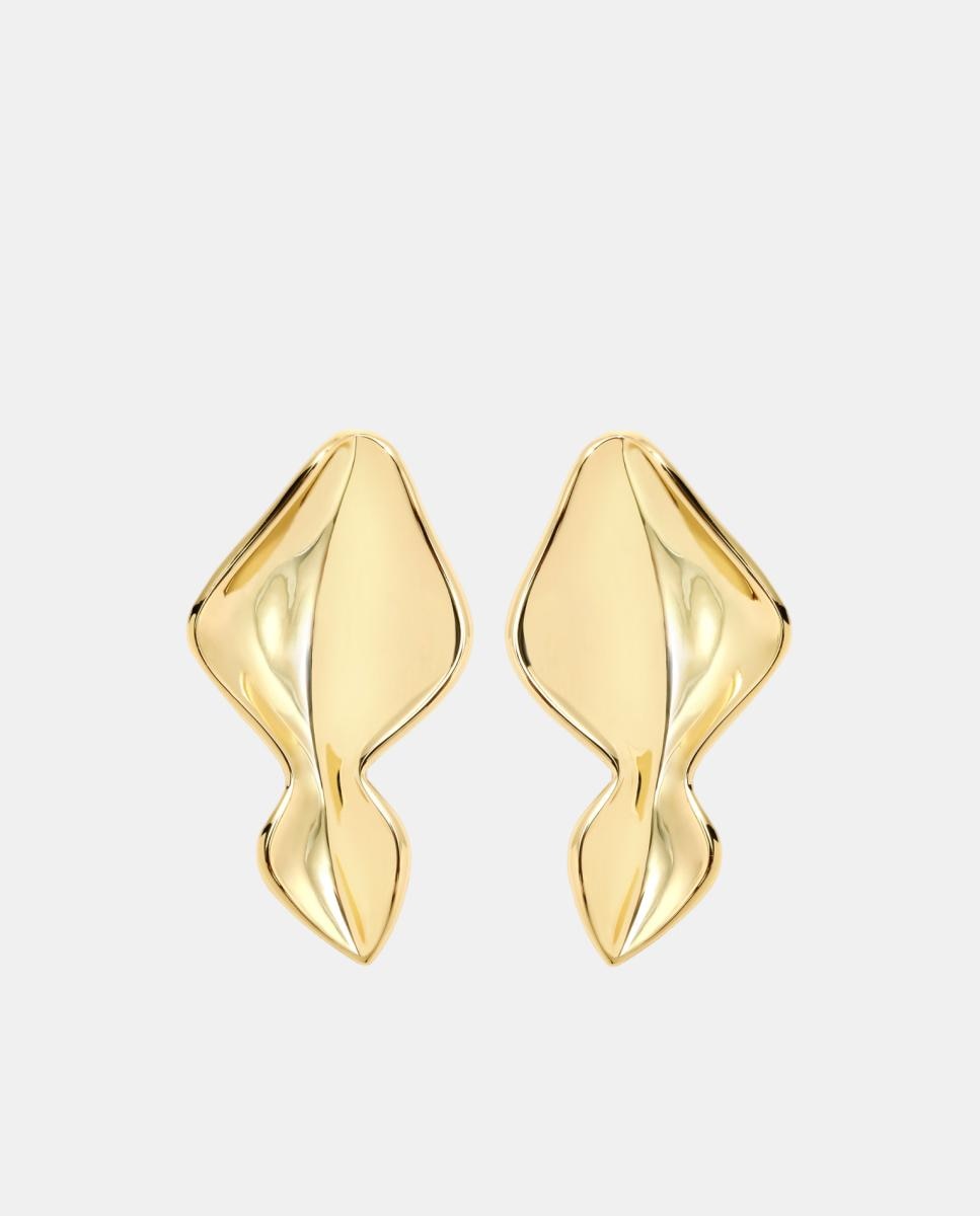 Imagen 0 de Pendientes Nature de latón dorado Dorado