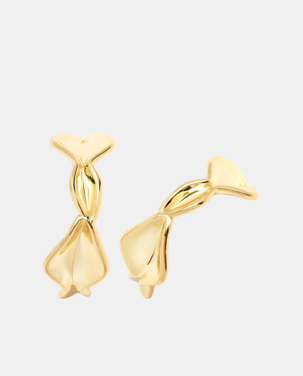 Imagen 0 de Pendientes Nature de latón dorado Dorado