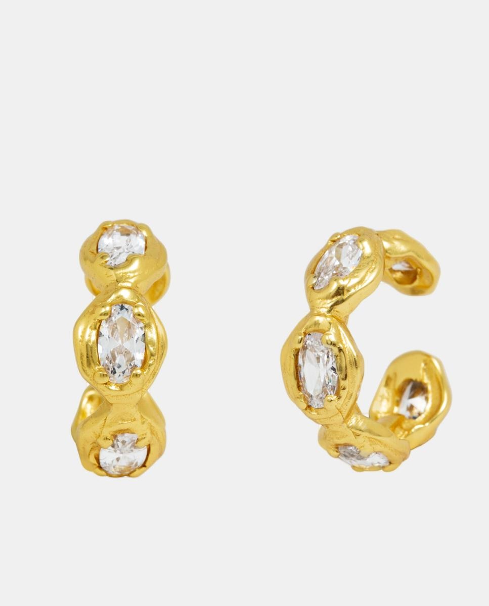 Imagen 0 de Pendiente Earcuff Sublime dorado Blanco