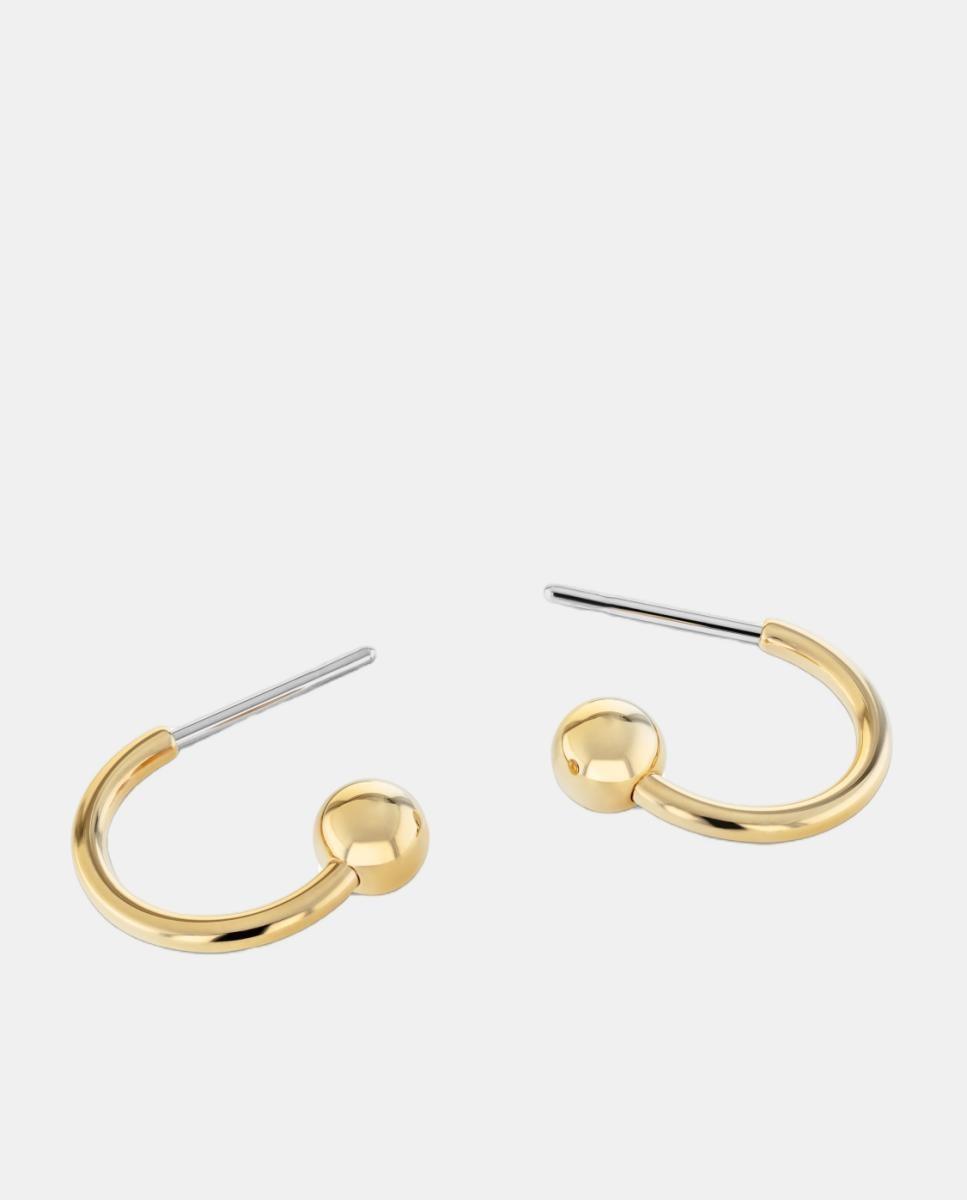 Brincos Pure Essentials de aço dourado Dourado-2