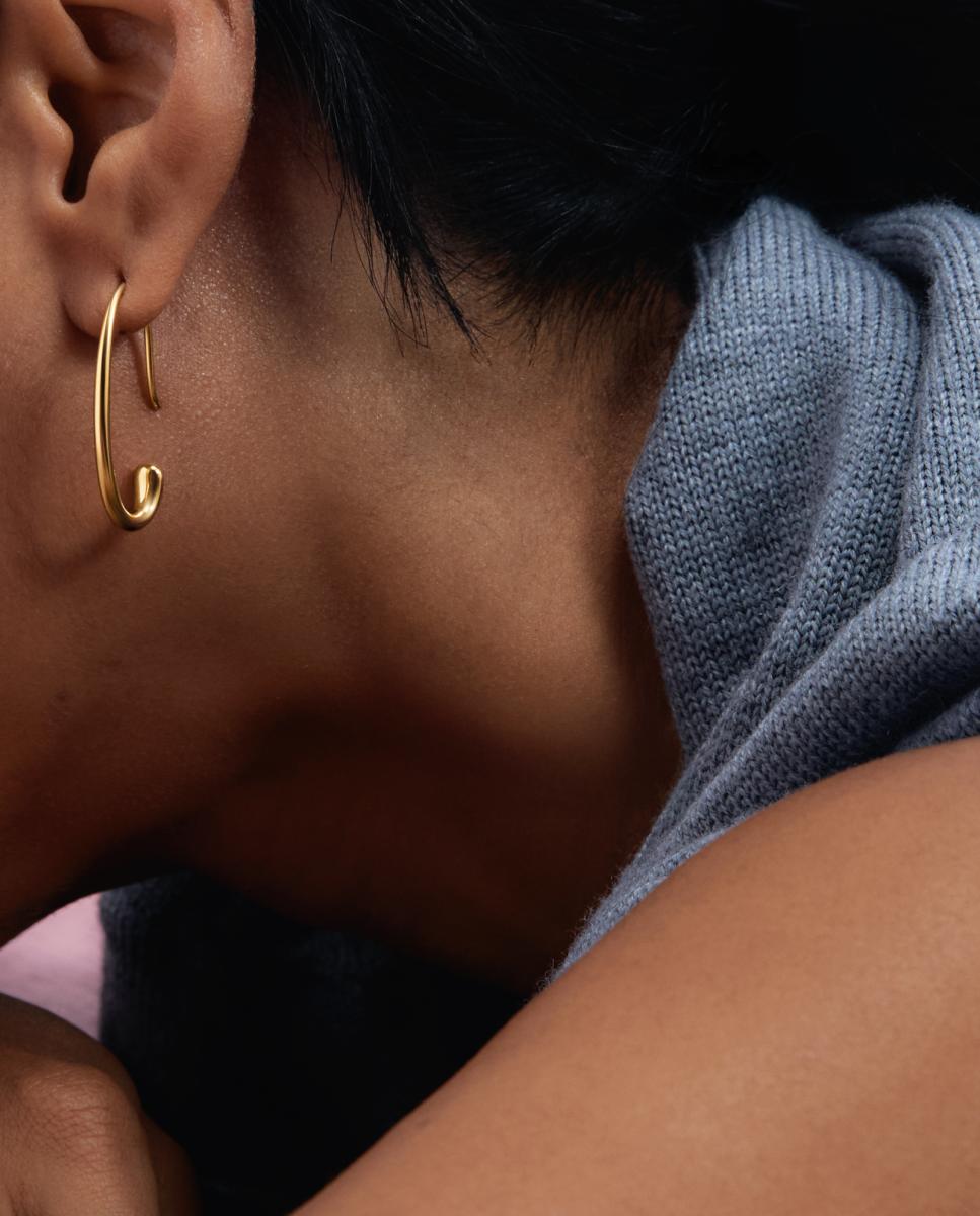 Pendientes The Moment - PDPAOLA - Dorado Dorado-3