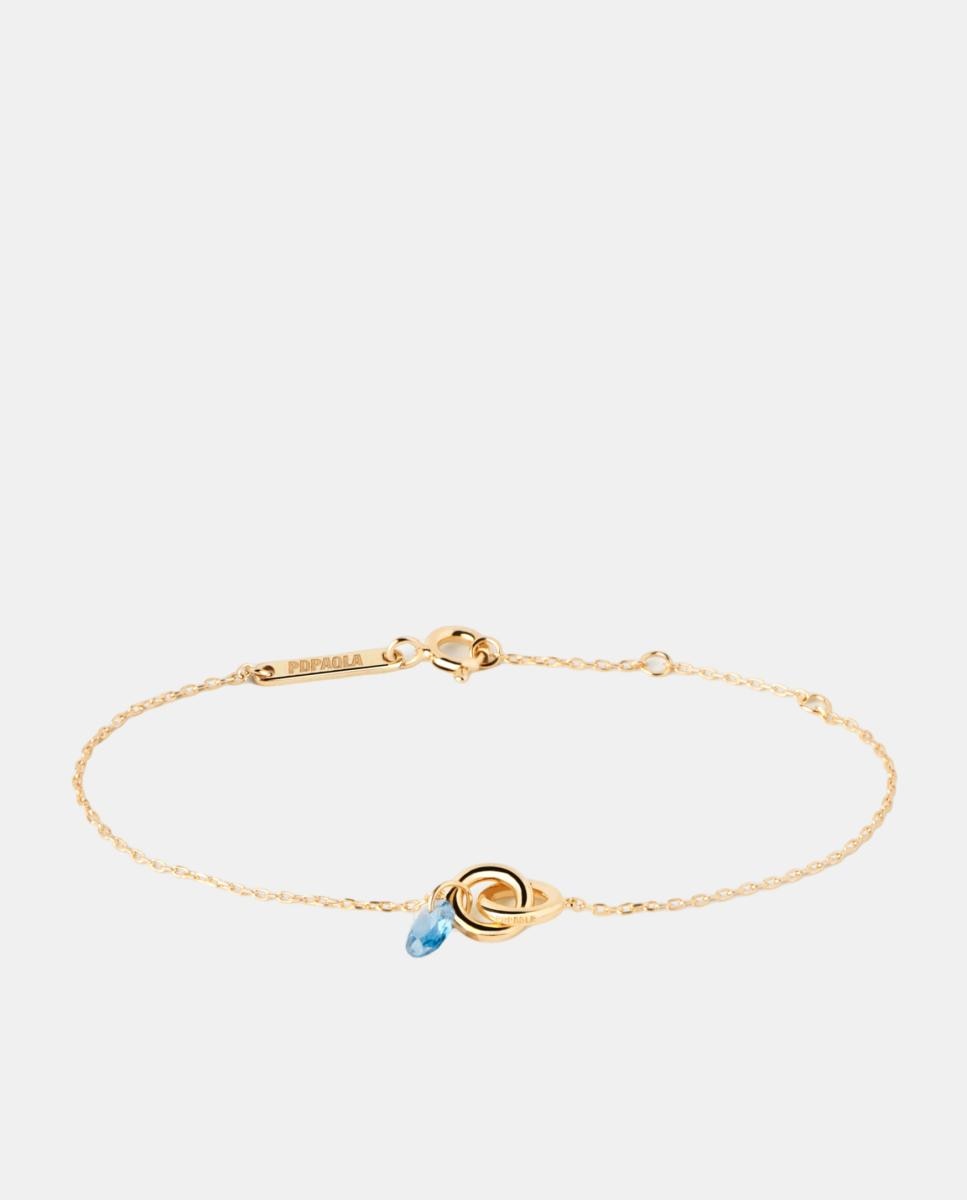 Pulsera Color con circonita - PDPAOLA - Azul claro Azul claro-2