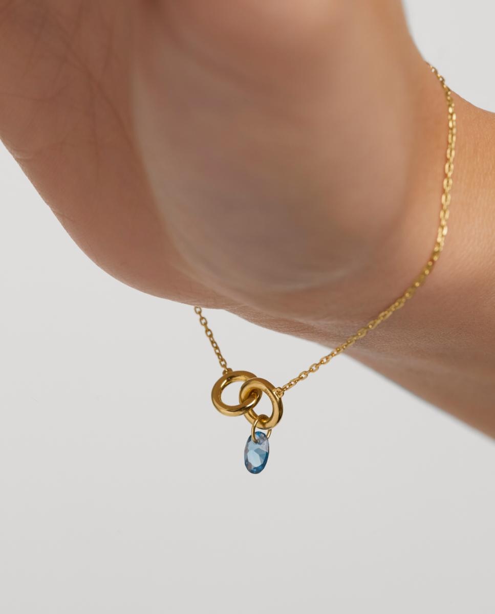 Pulsera Color con circonita - PDPAOLA - Azul claro Azul claro-4
