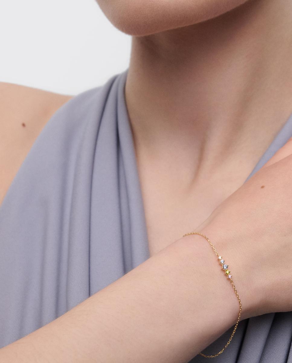 Pulsera Essentials con circonita - PDPAOLA - Multicolor Multicolor-2