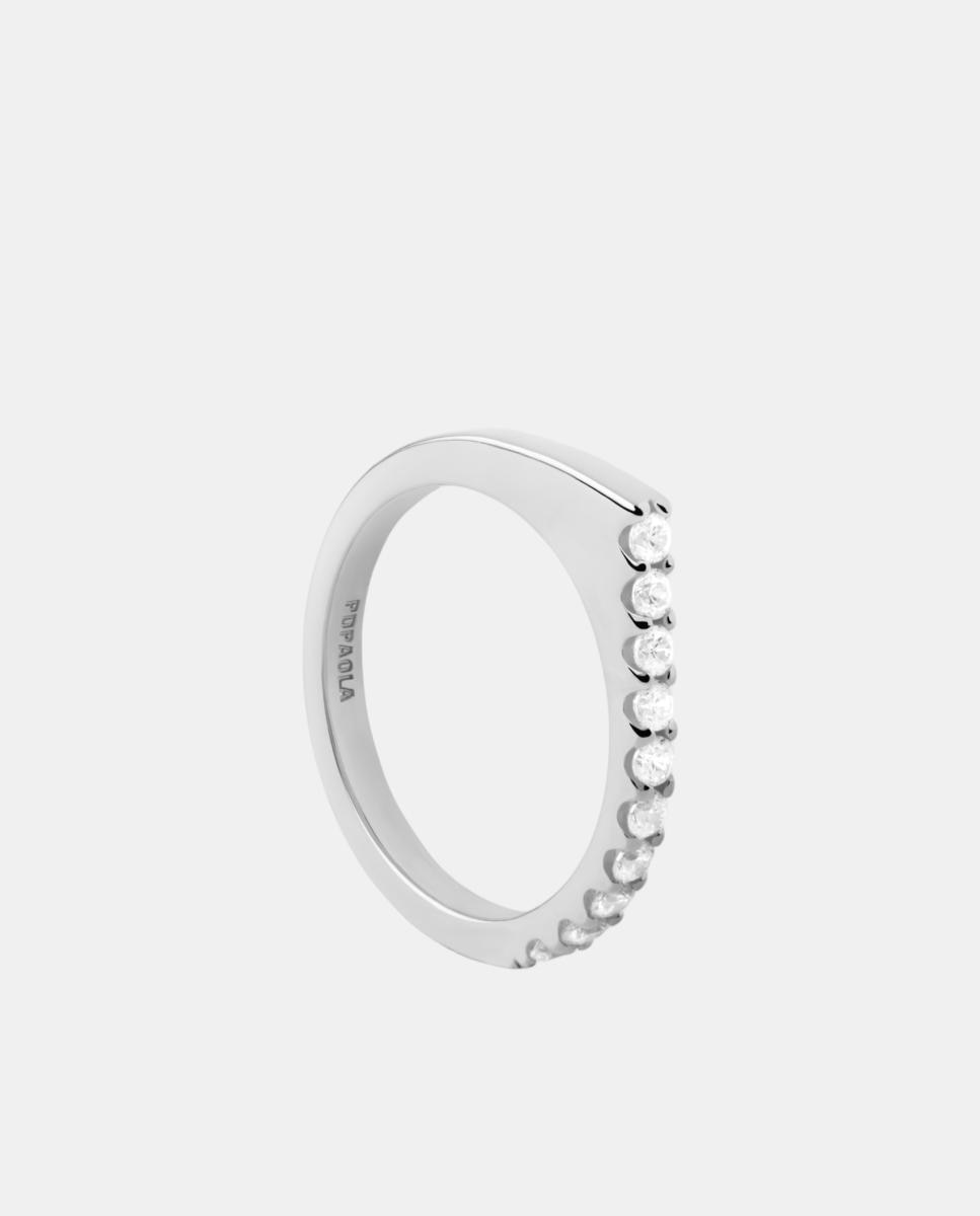 Imagen 0 de Anillo Essentials con circonita Blanco