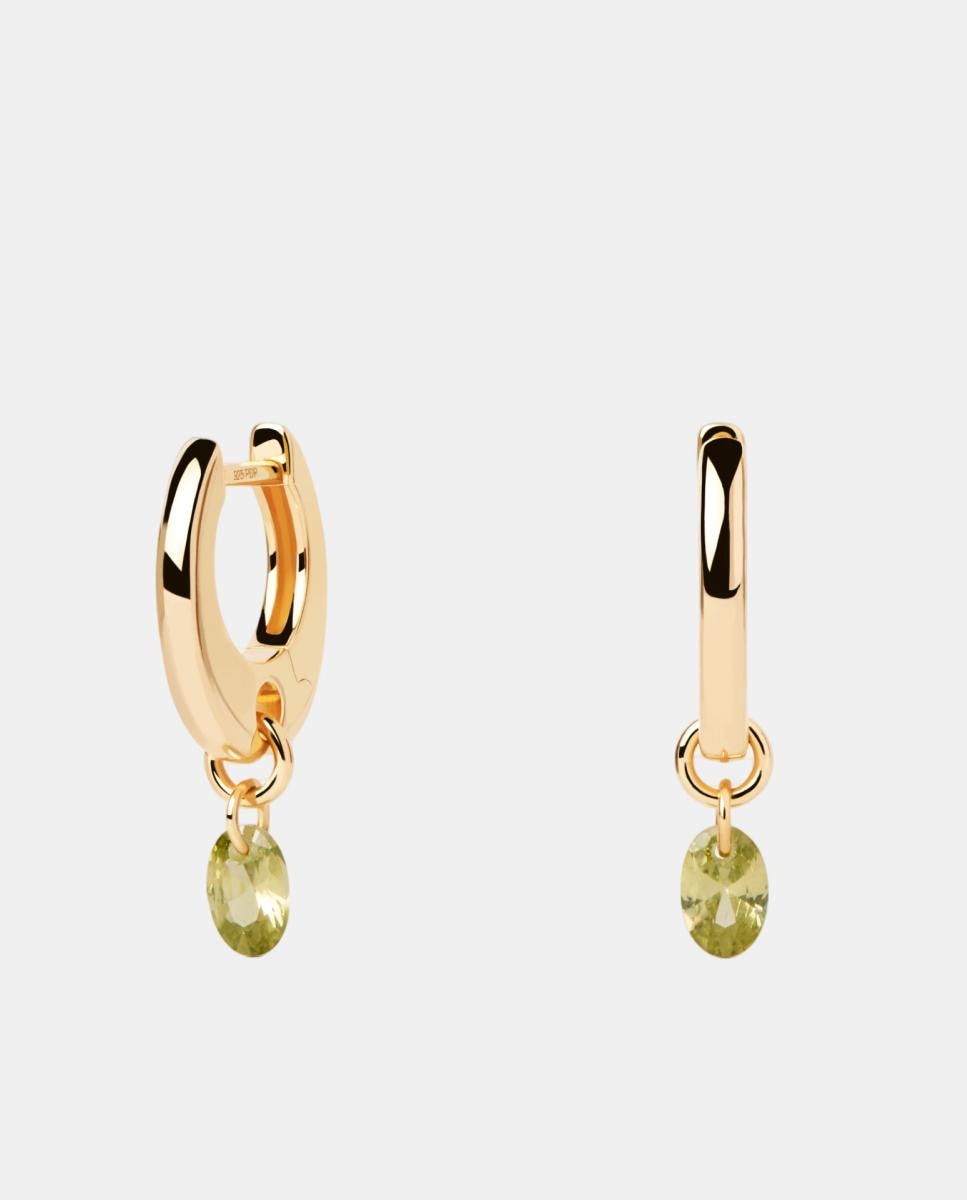 PDPAOLA - Pendientes Color con circonita.