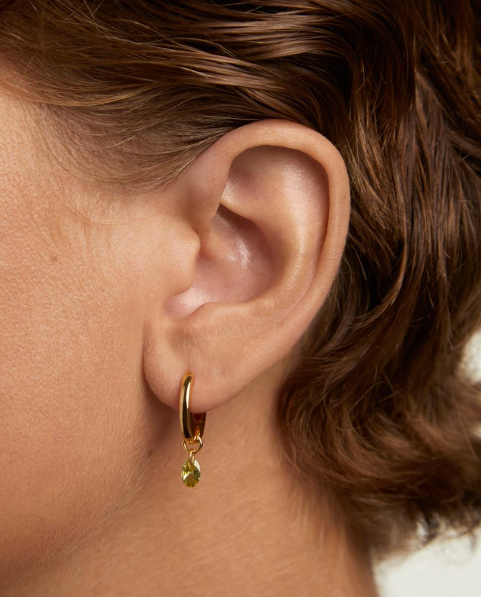 Pendientes Color con circonita - PDPAOLA - Verde Verde-3