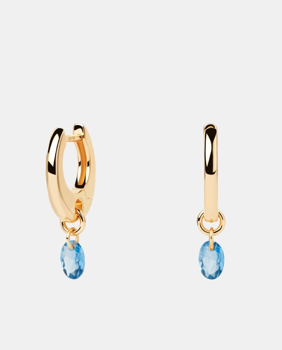 Pendientes Color con circonita - PDPAOLA - Azul Azul-1