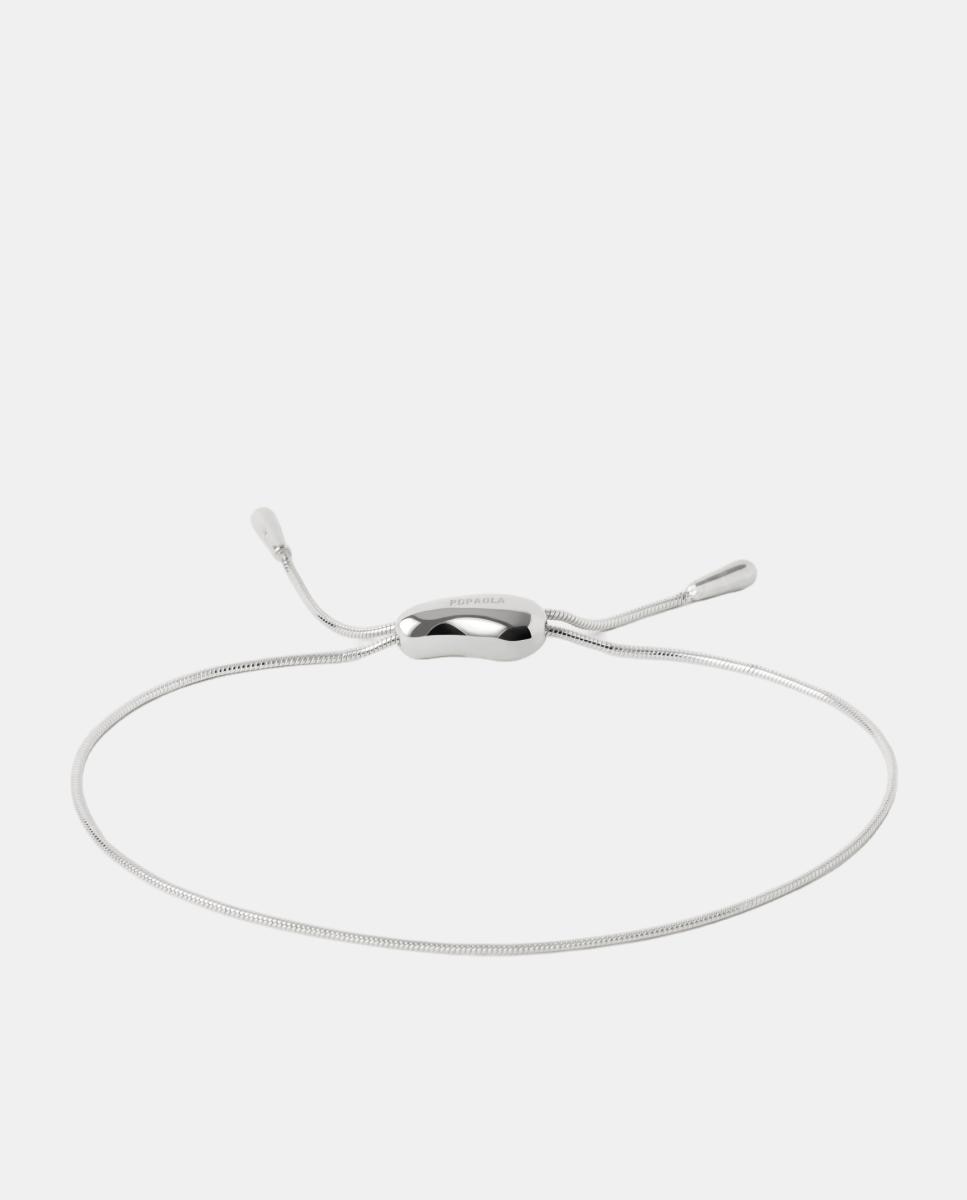 PDPAOLA - Pulsera Essentials plateada.