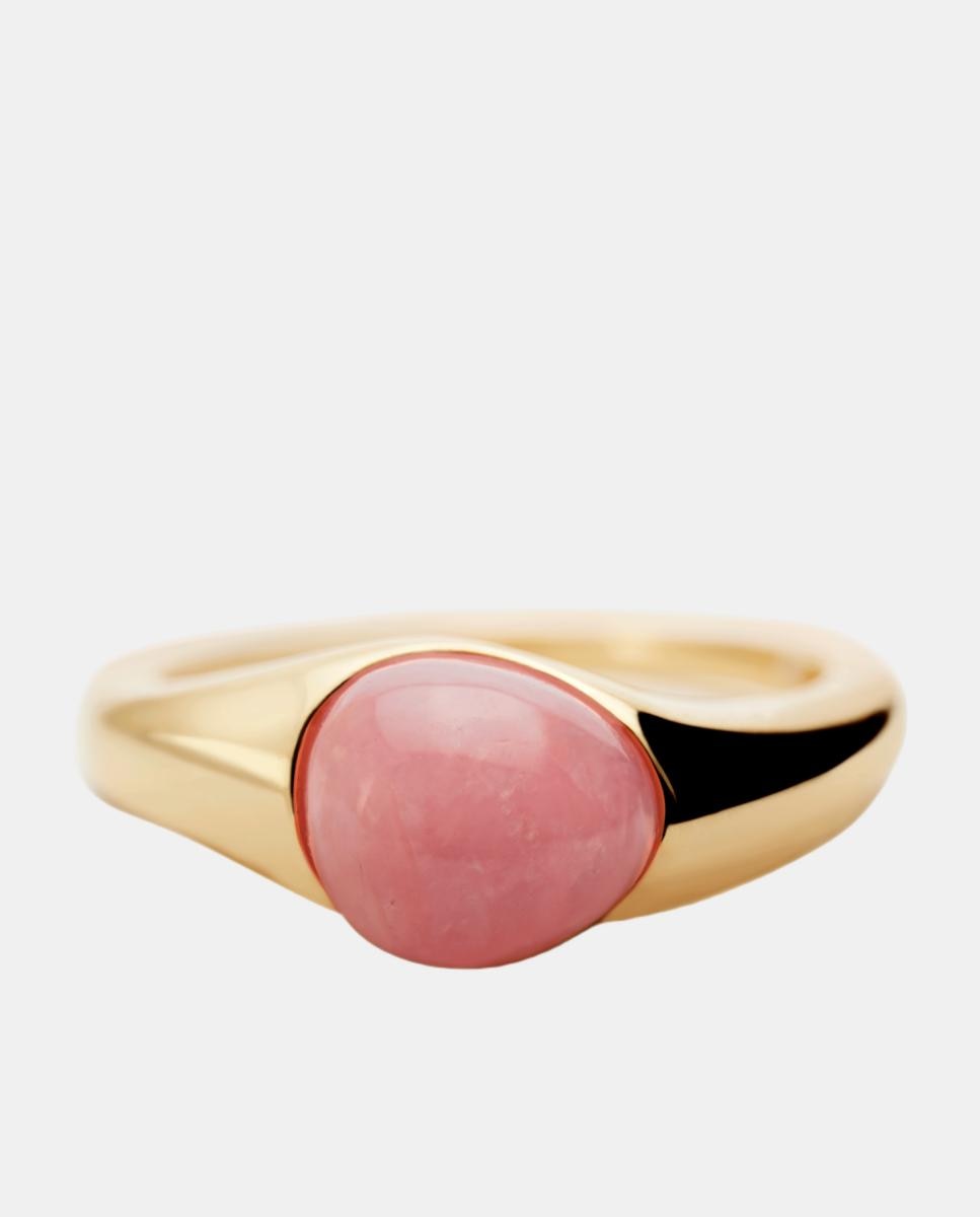 Anillo The Moment con rodocrosita - PDPAOLA - Rosa Rosa-2