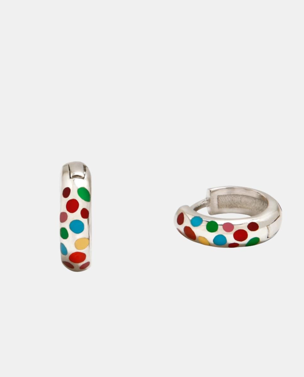 Imagen 1 de Pendiente a aro New Pecas Multicolor