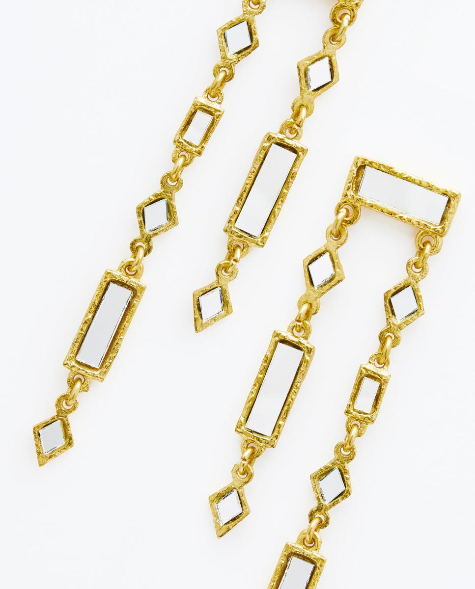 Pendientes nira - SACH Atelier - Dorado Dorado-4