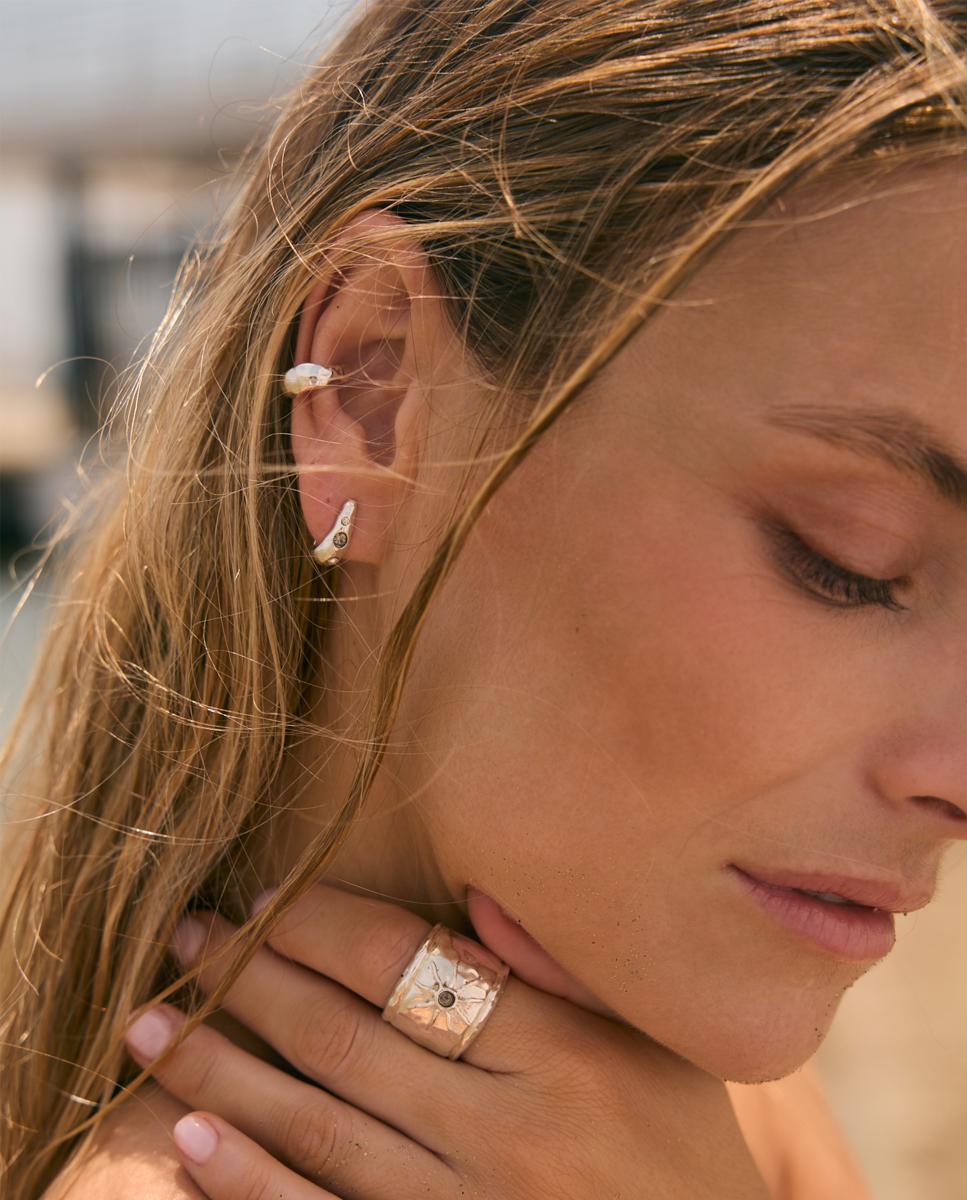 Imagen 3 de Pendientes Marea de Argent con cristal checo - Dosprimeras - Dorado Dorado