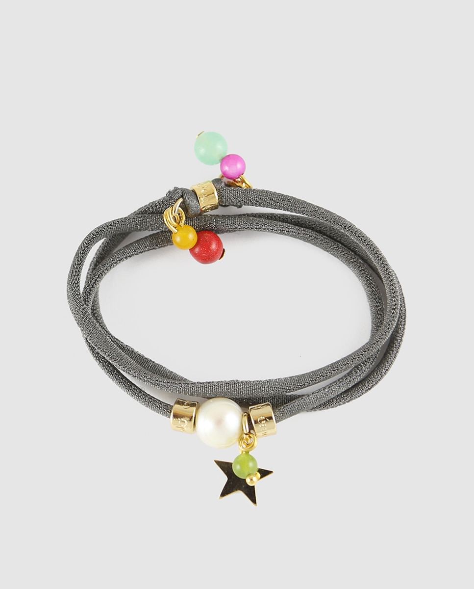 ÉMOLO - Pulsera Émolo Miz Estrella con perla.