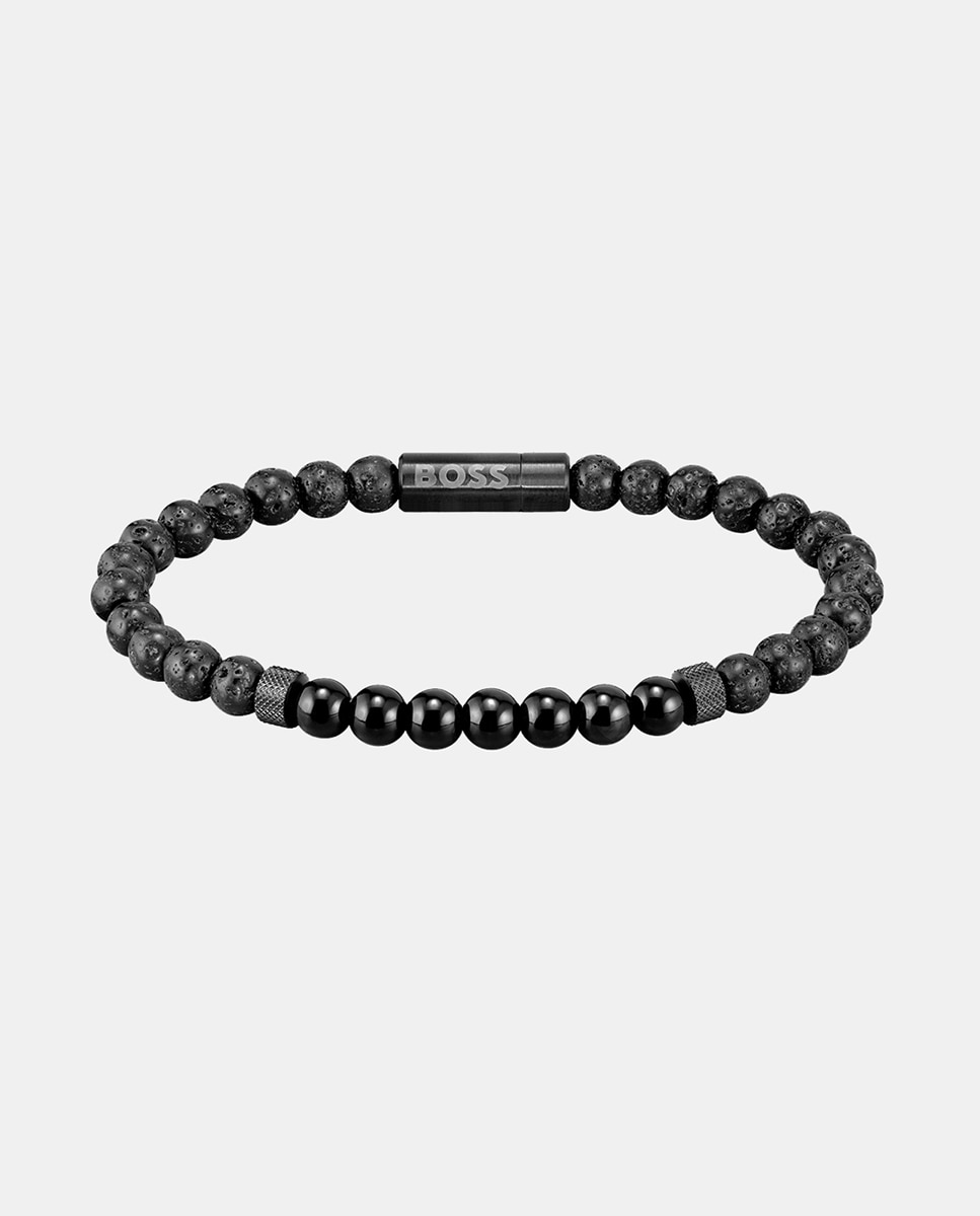 Pulseira Mixed Beads de Contas - Preto Preto-1