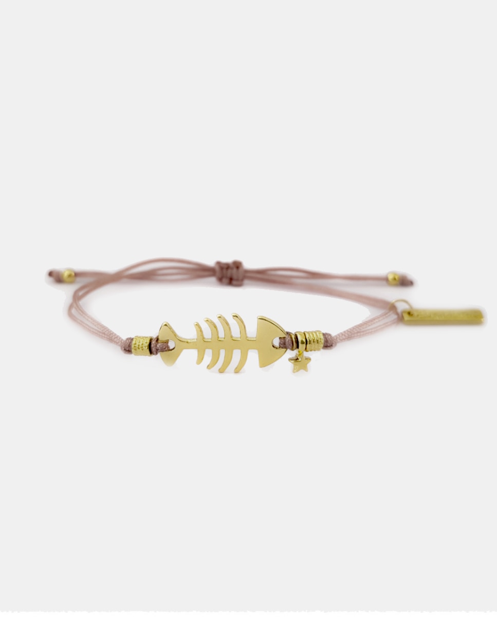 Imagen 1 de Pulsera Raspa de hilo - Link & Love - Rosa Rosa
