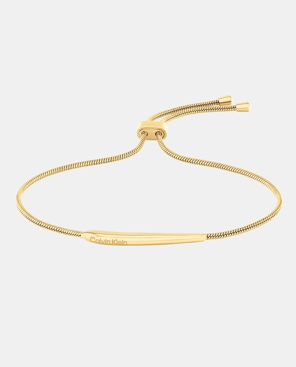 Pulsera Elongated Drops de acero dorado - Calvin Klein - Oro Oro-3
