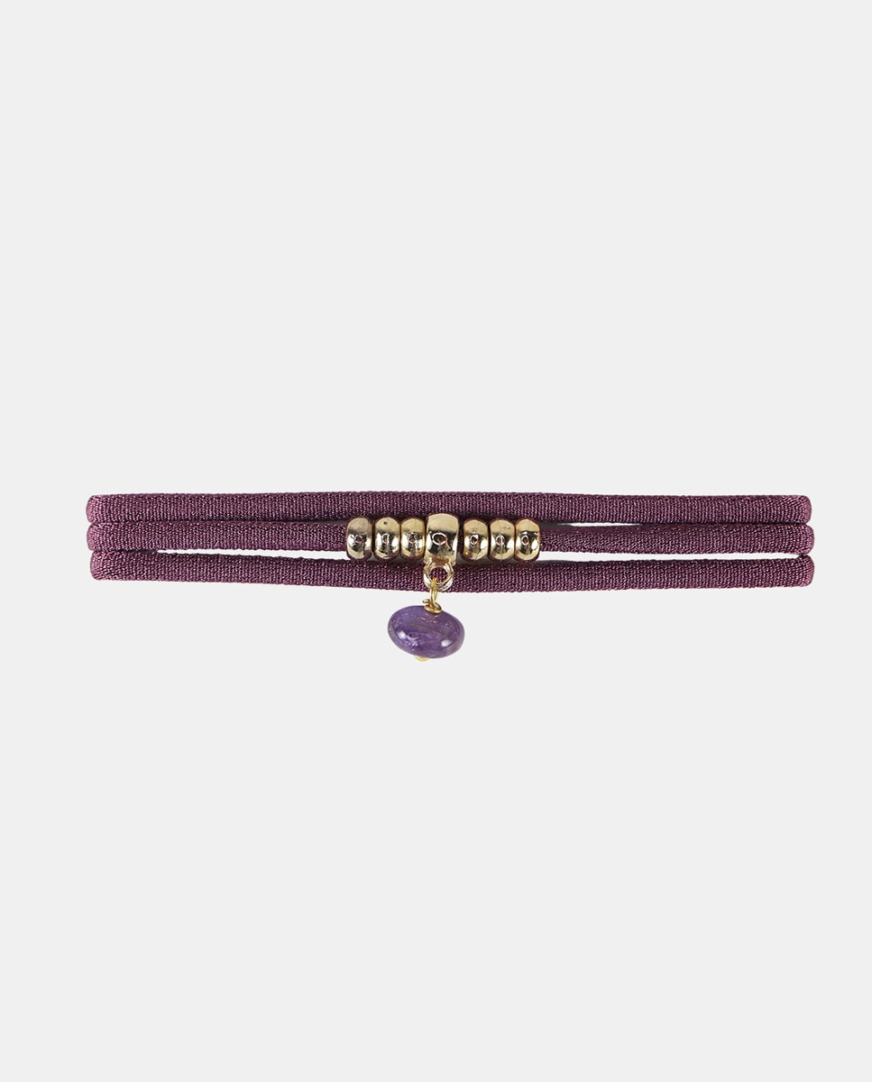 Collar Due Poderes de amatista - ÉMOLO - Morado Morado-1