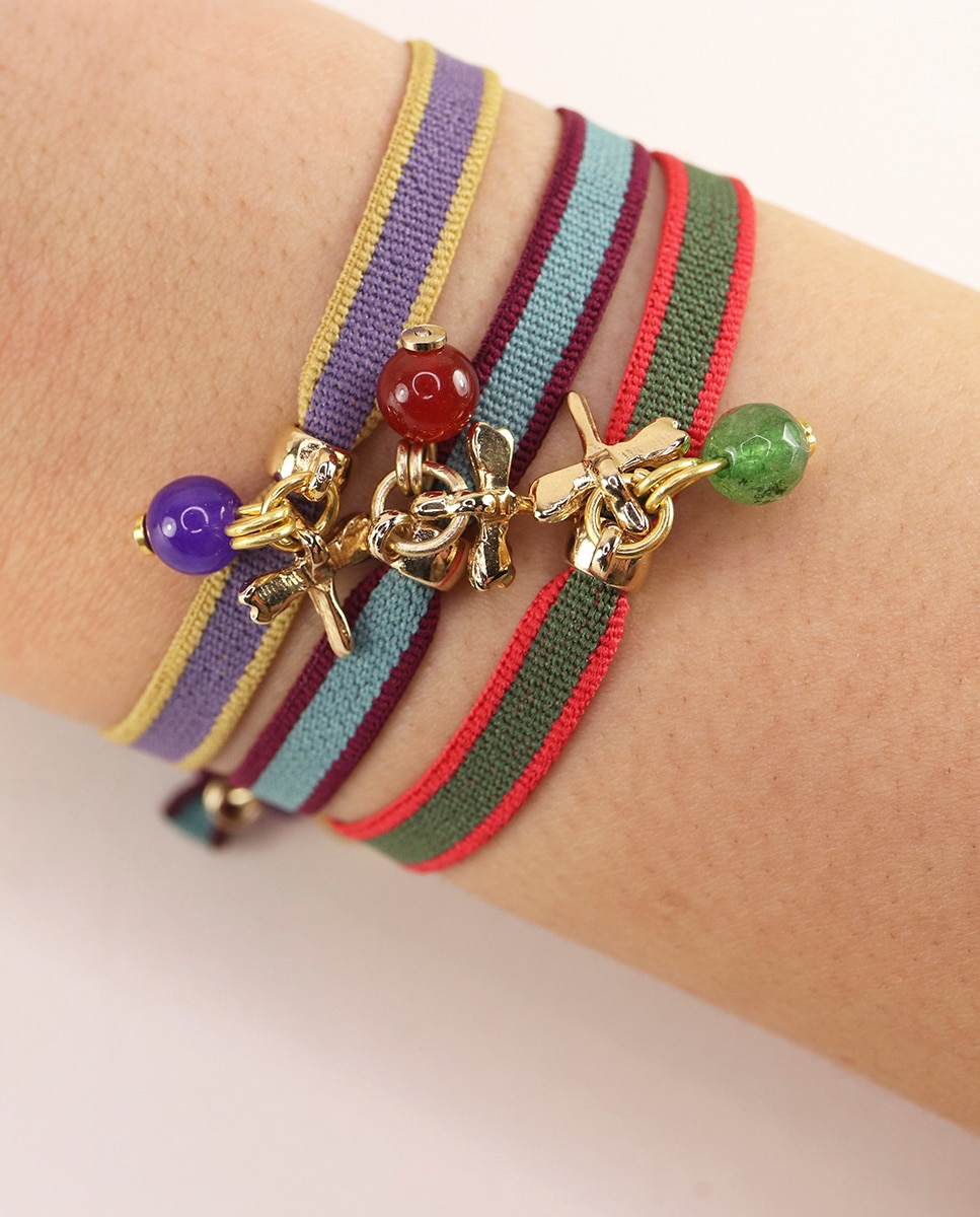 Pulsera Esenciales con Libélula - ÉMOLO - Azul Azul-4